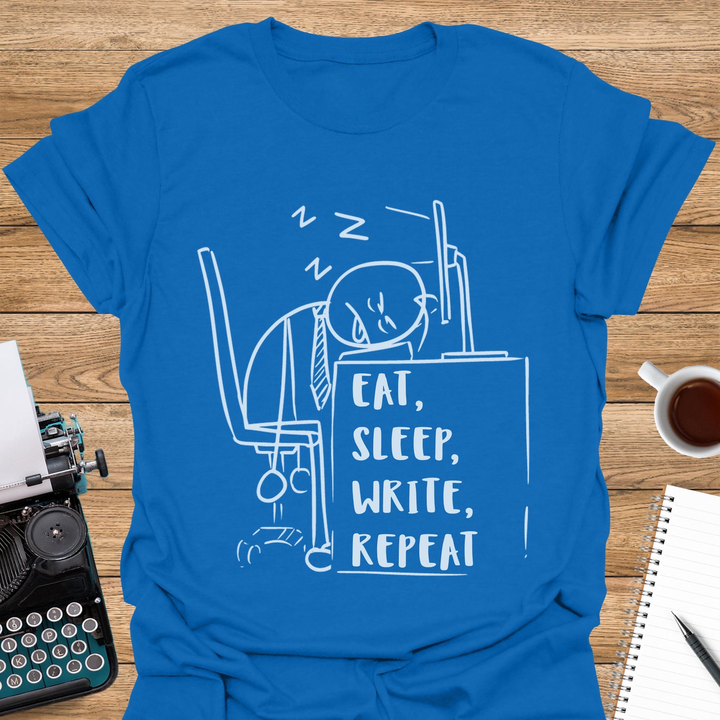 Eat, Sleep, Write, Repeat Man