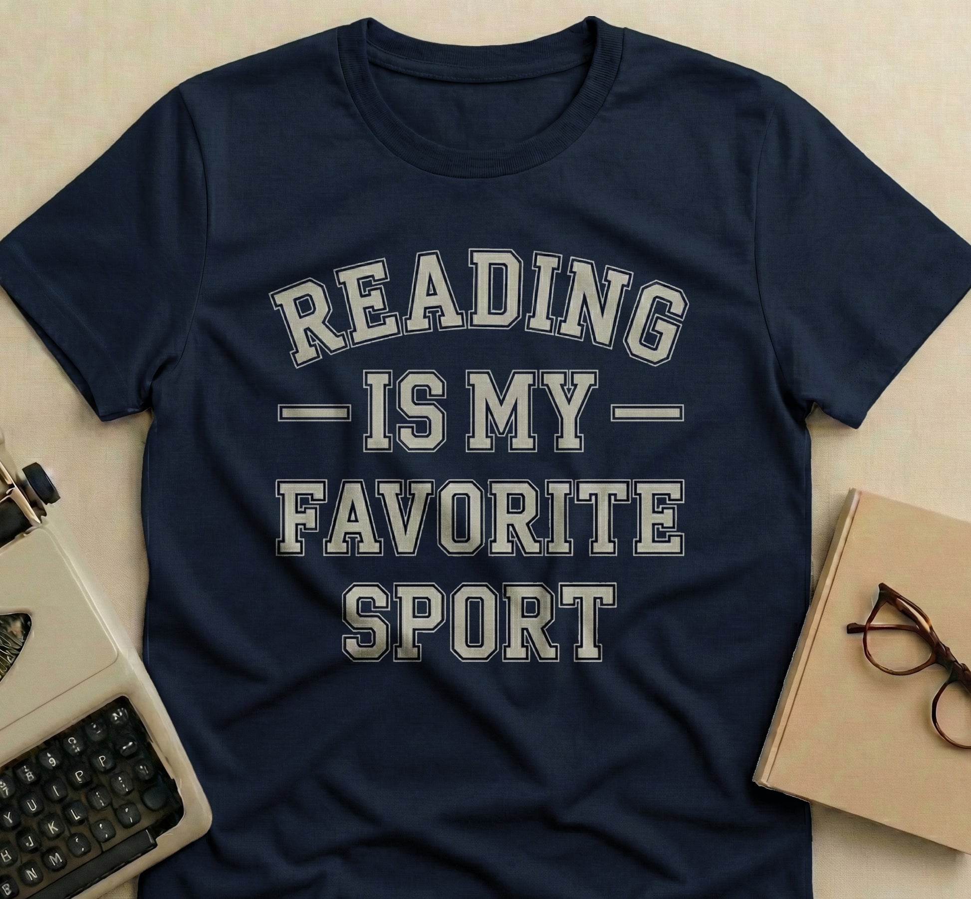 Reading Is My Favorite Sport T-shirt Product