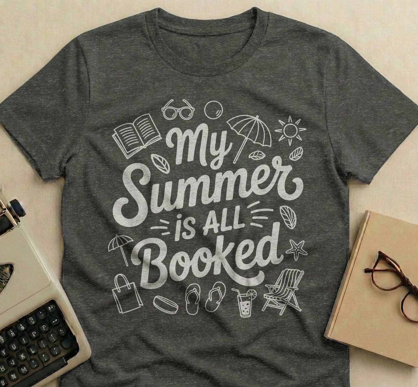 My Summer Is All Booked Graphic Tee Product