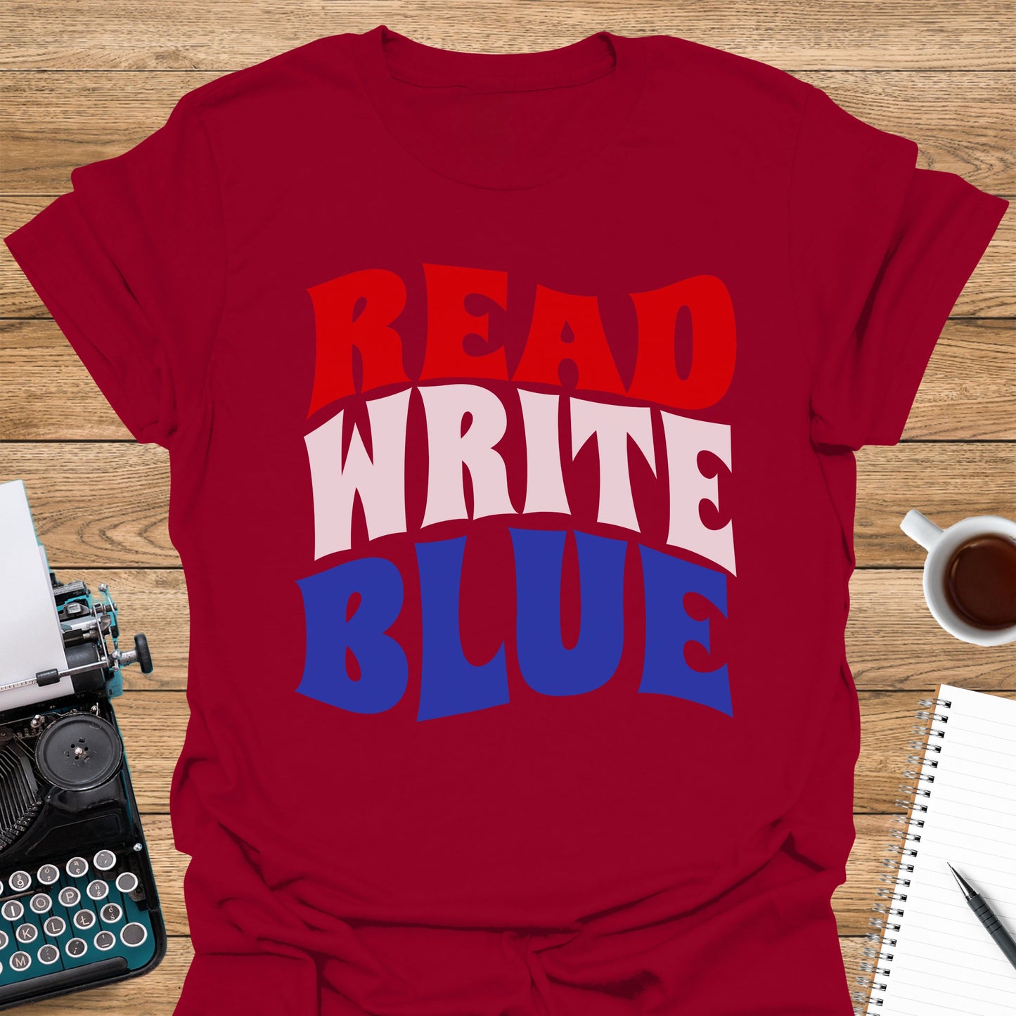 Read, Write, and Blue