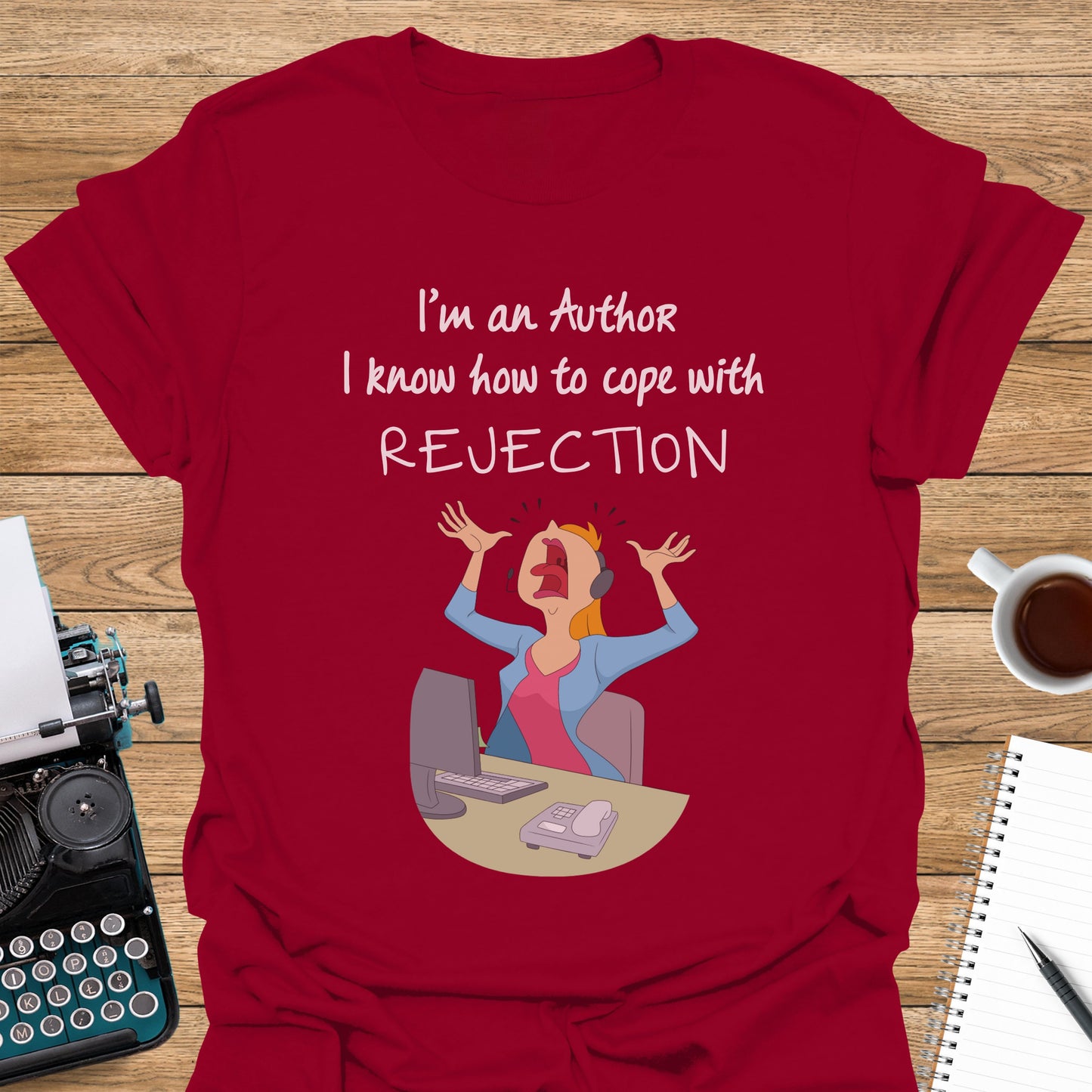 I'm an Author. I know How to Cope With Rejection.