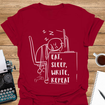 Eat, Sleep, Write, Repeat Man