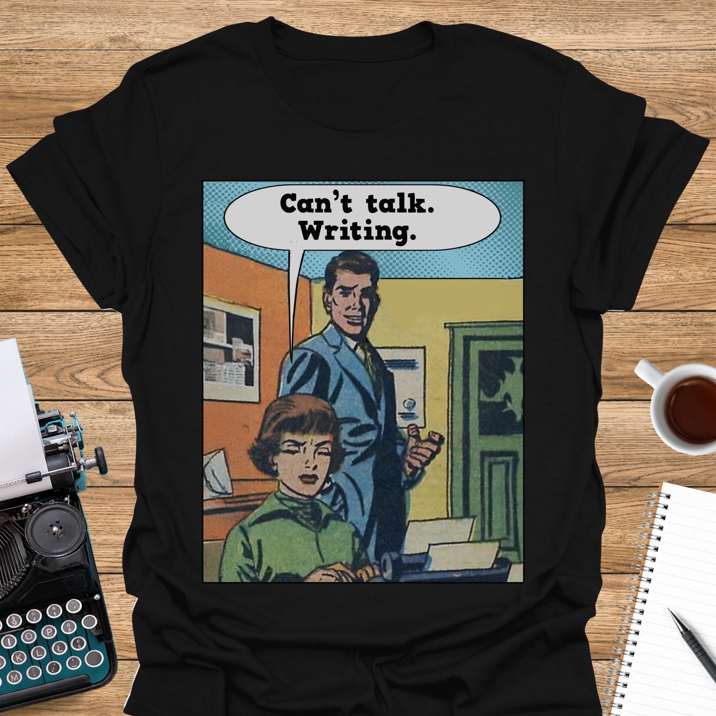 Can't Talk. Writing: Vintage Comic