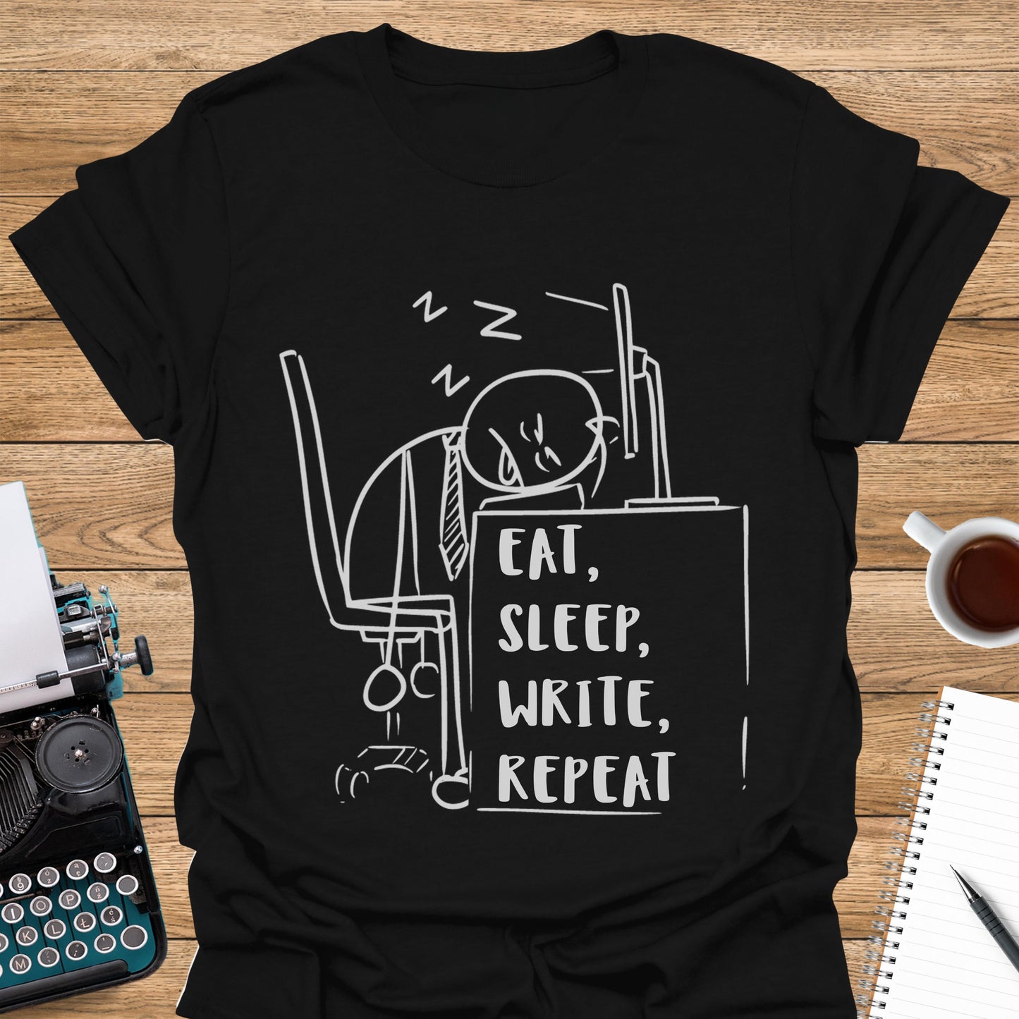 Eat, Sleep, Write, Repeat Man