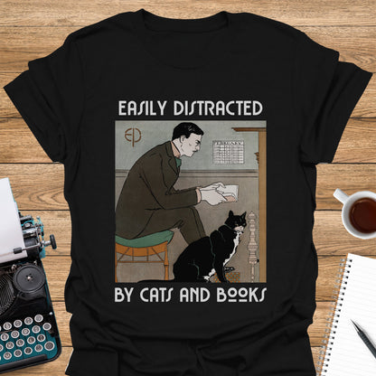 Easily Distracted By Cats and Books