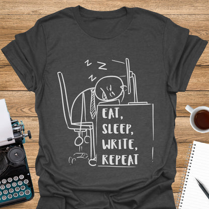 Eat, Sleep, Write, Repeat Man