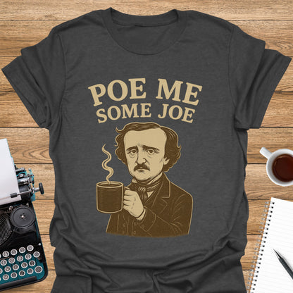 Poe Me Some Joe Sepia
