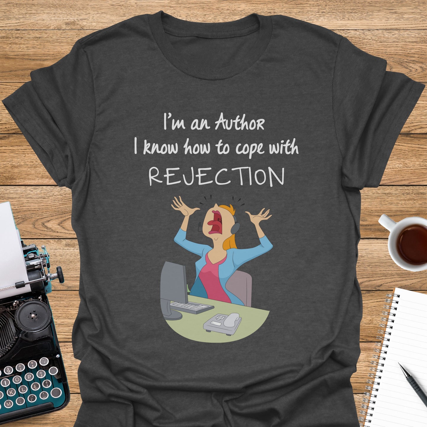 I'm an Author. I know How to Cope With Rejection.