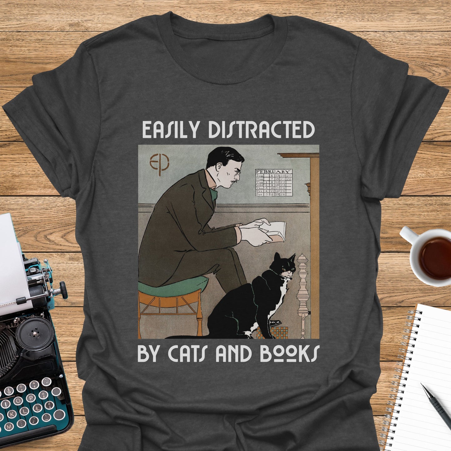 Easily Distracted By Cats and Books