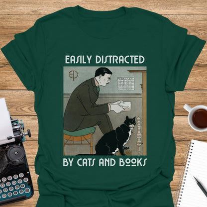 Easily Distracted By Cats and Books