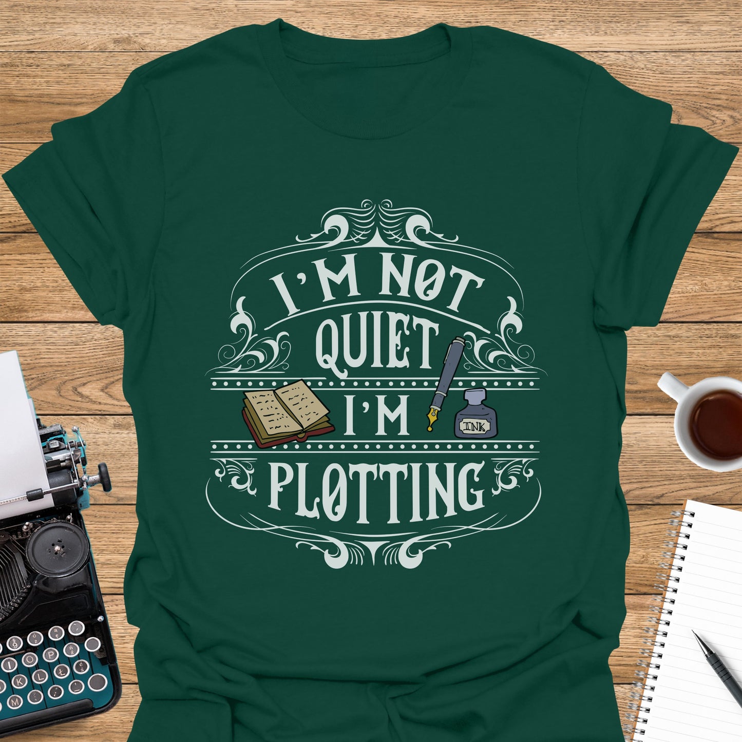 I'm Not Quiet, I'm Plotting