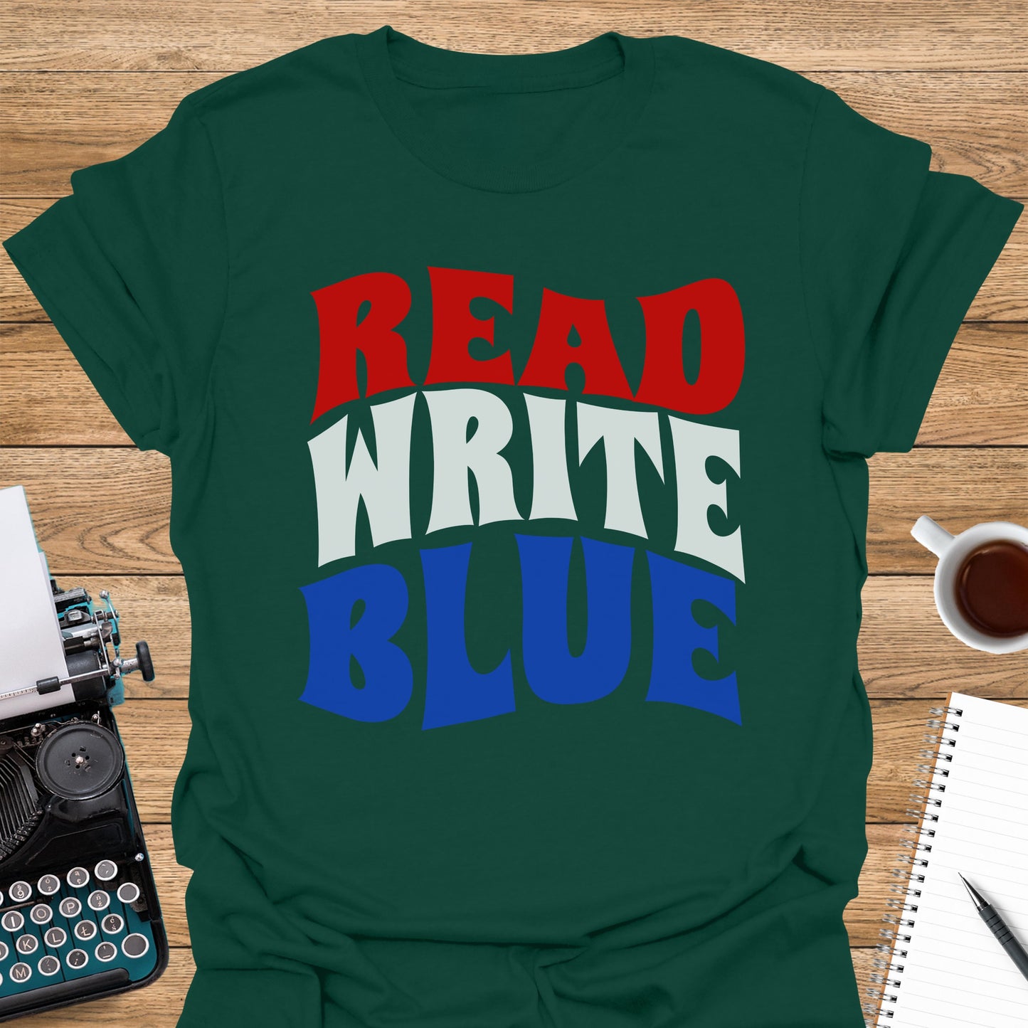 Read, Write, and Blue