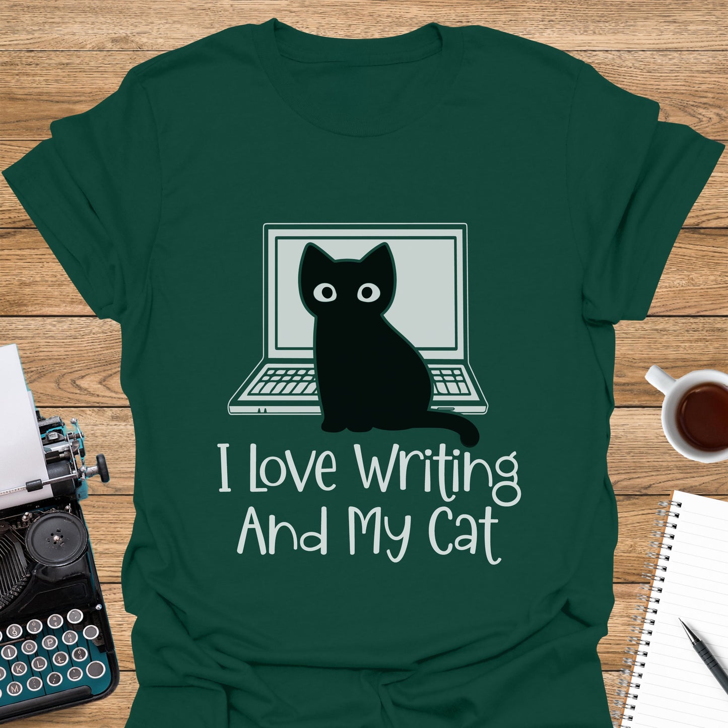 I Love Writing and My Cat