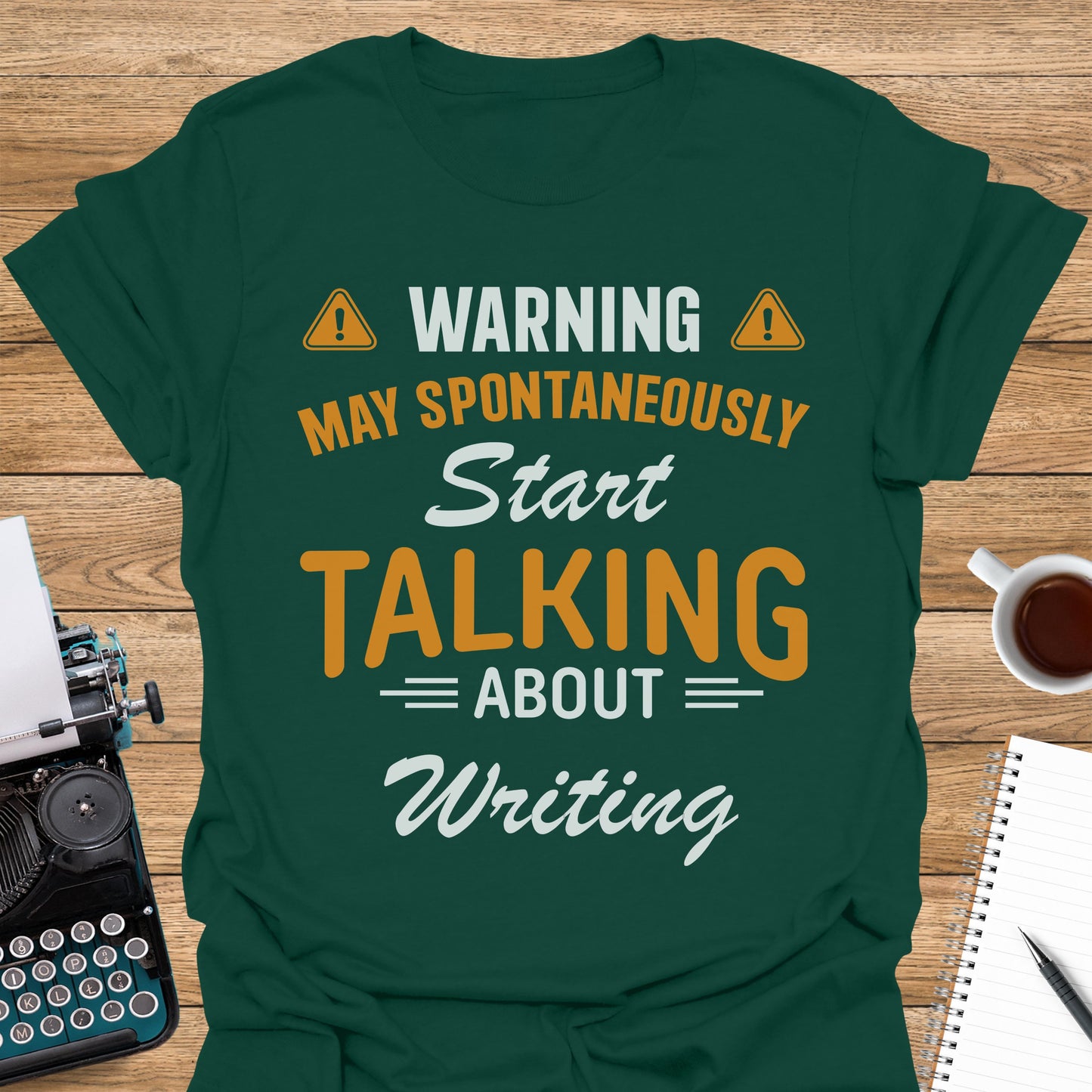 Warning: May Spontaneously Start Talking About Writing