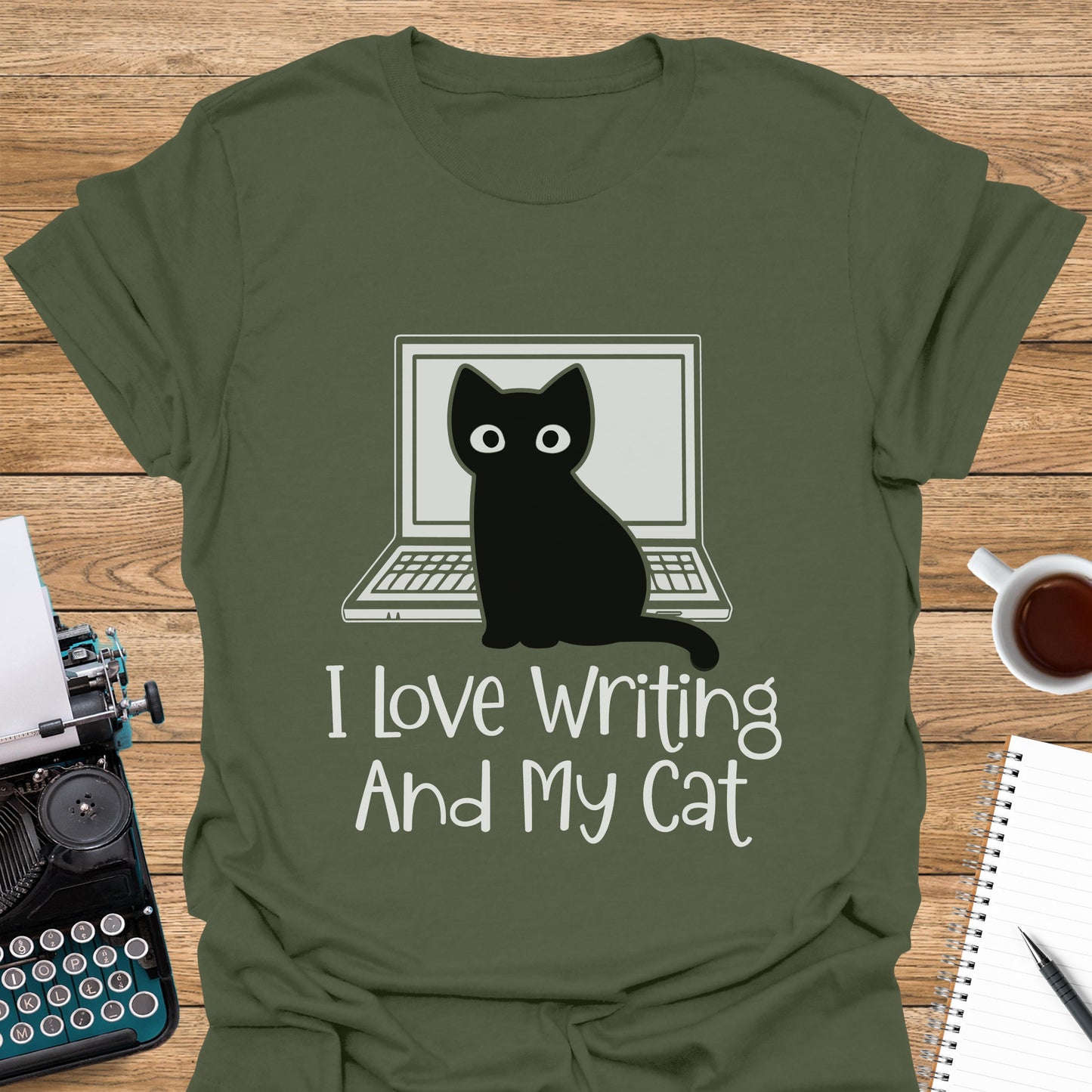 I Love Writing and My Cat