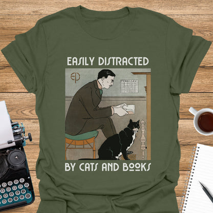 Easily Distracted By Cats and Books