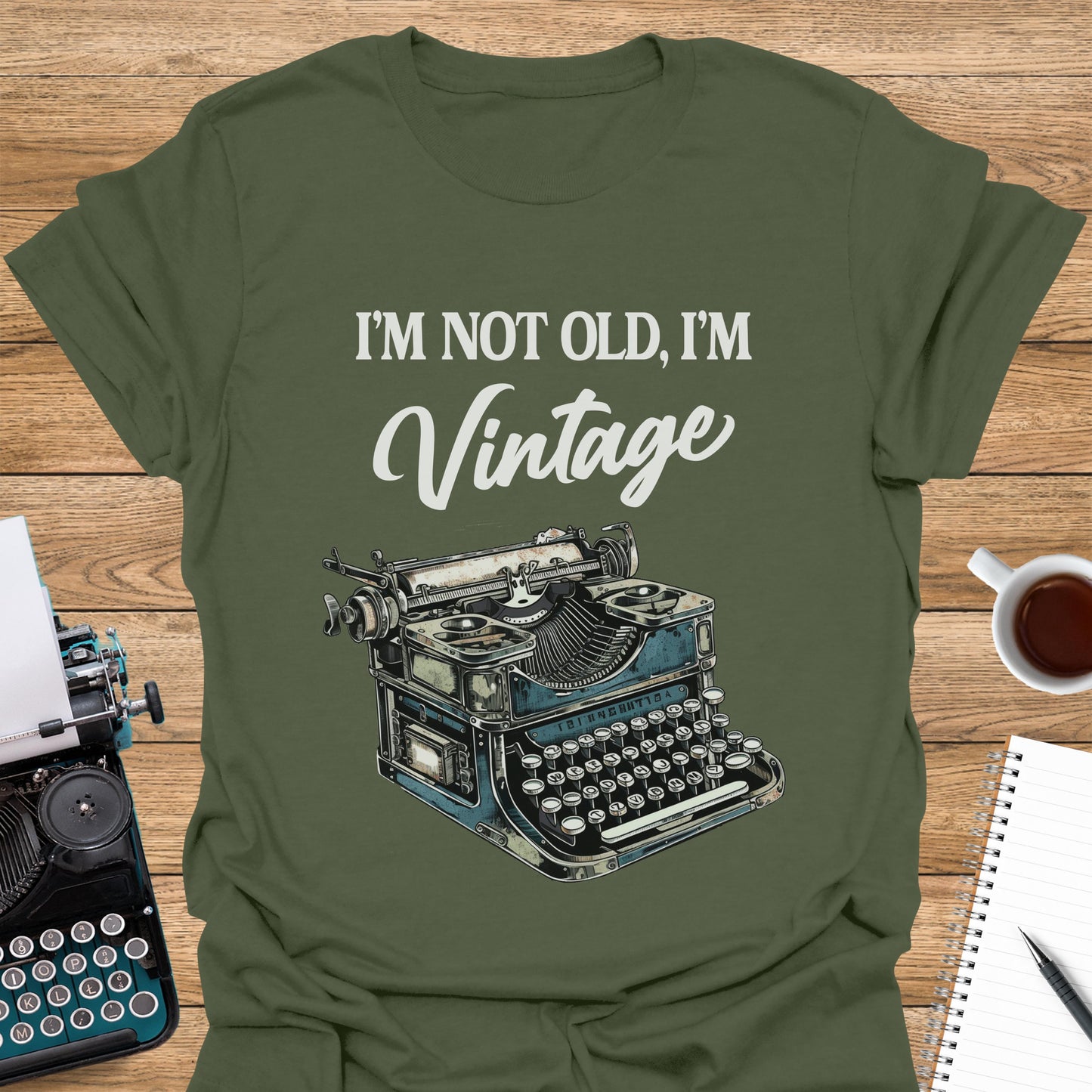 I'm Not Old. I'm Vintage: Antique Typewriter