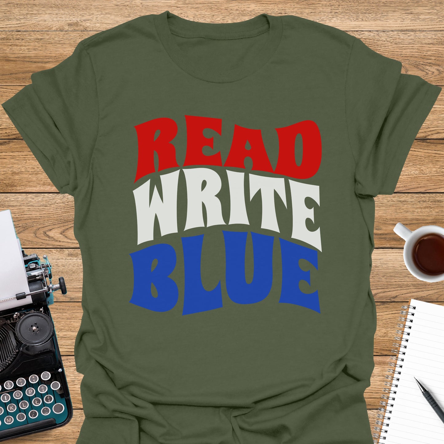 Read, Write, and Blue