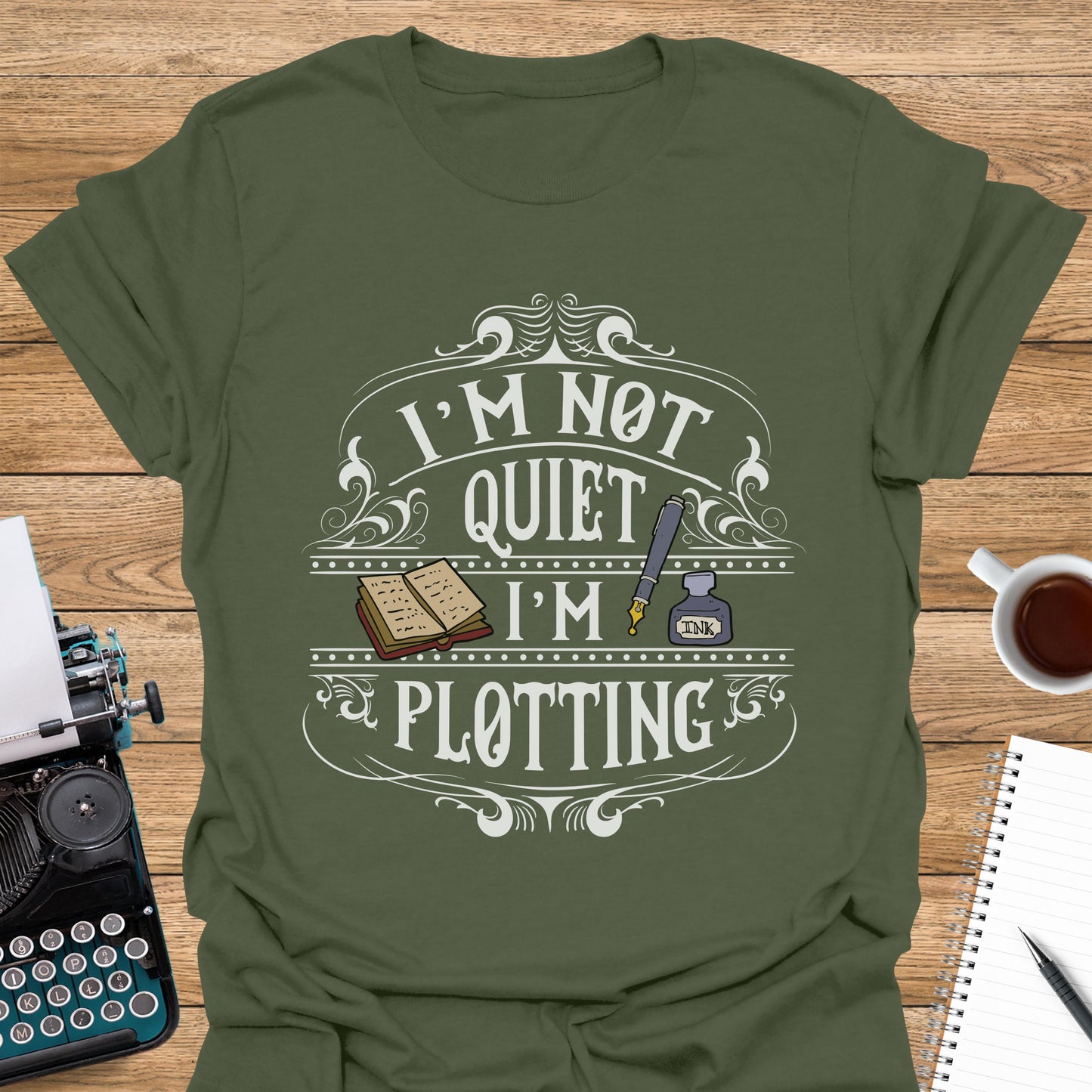 I'm Not Quiet, I'm Plotting