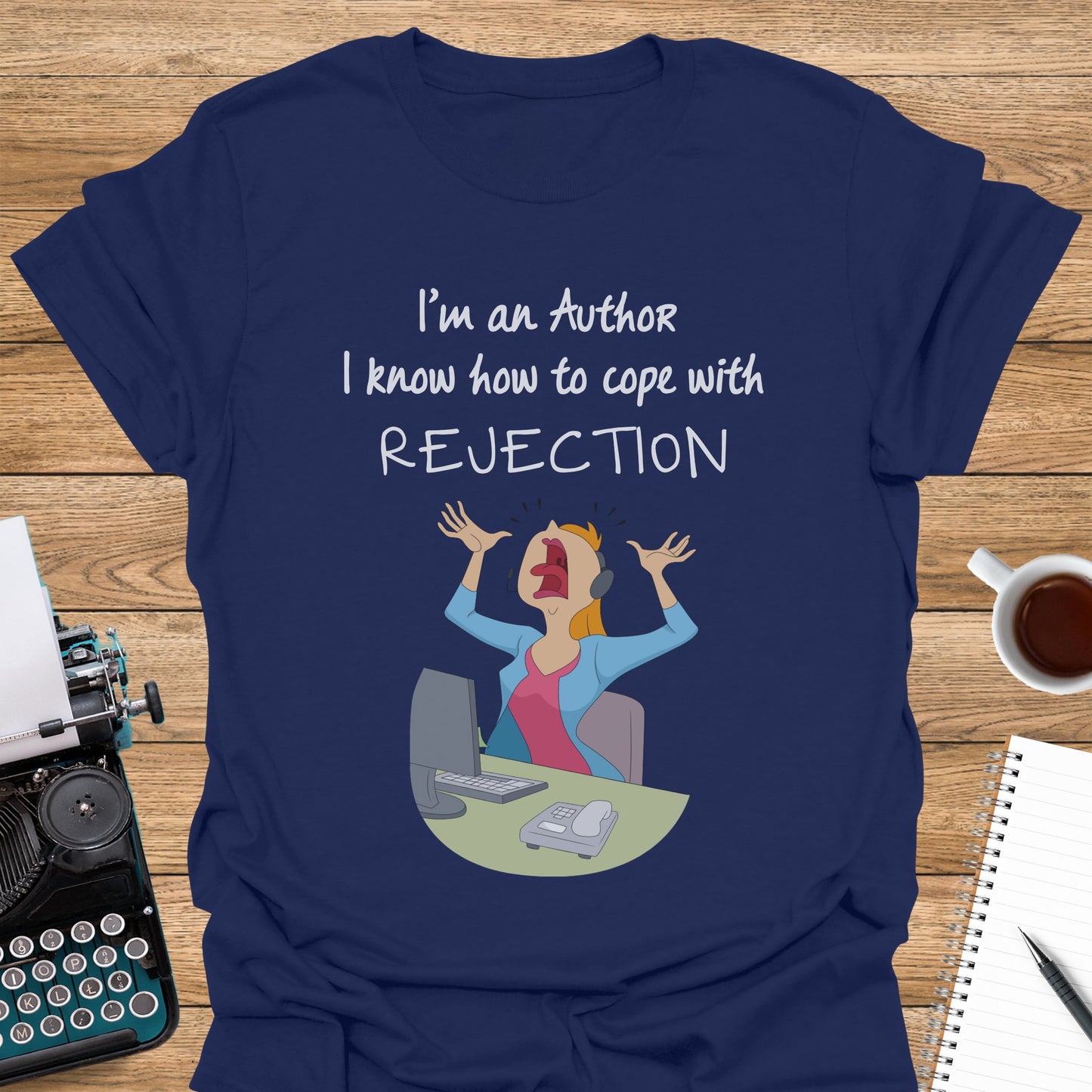 I'm an Author. I know How to Cope With Rejection.