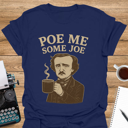 Poe Me Some Joe Sepia