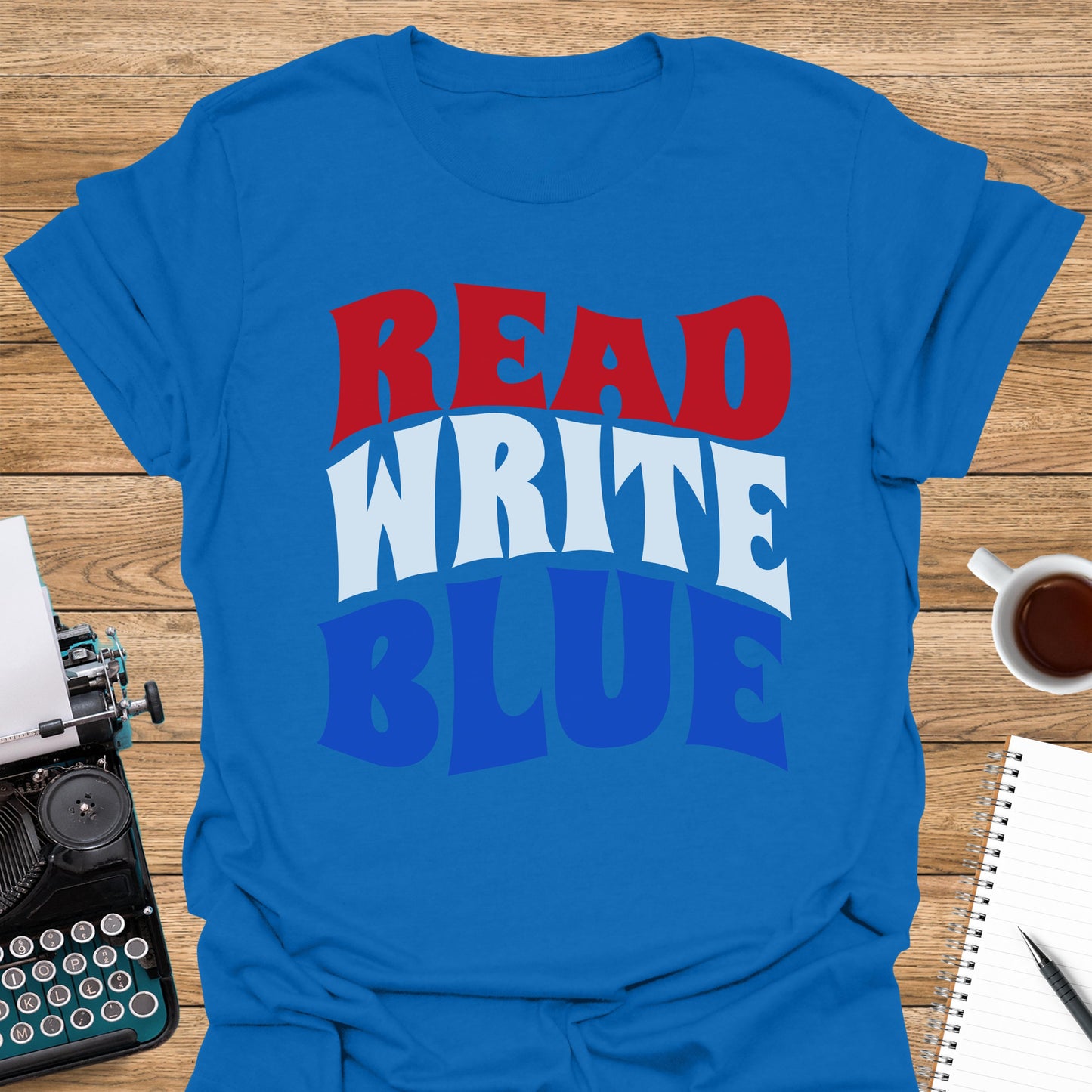 Read, Write, and Blue