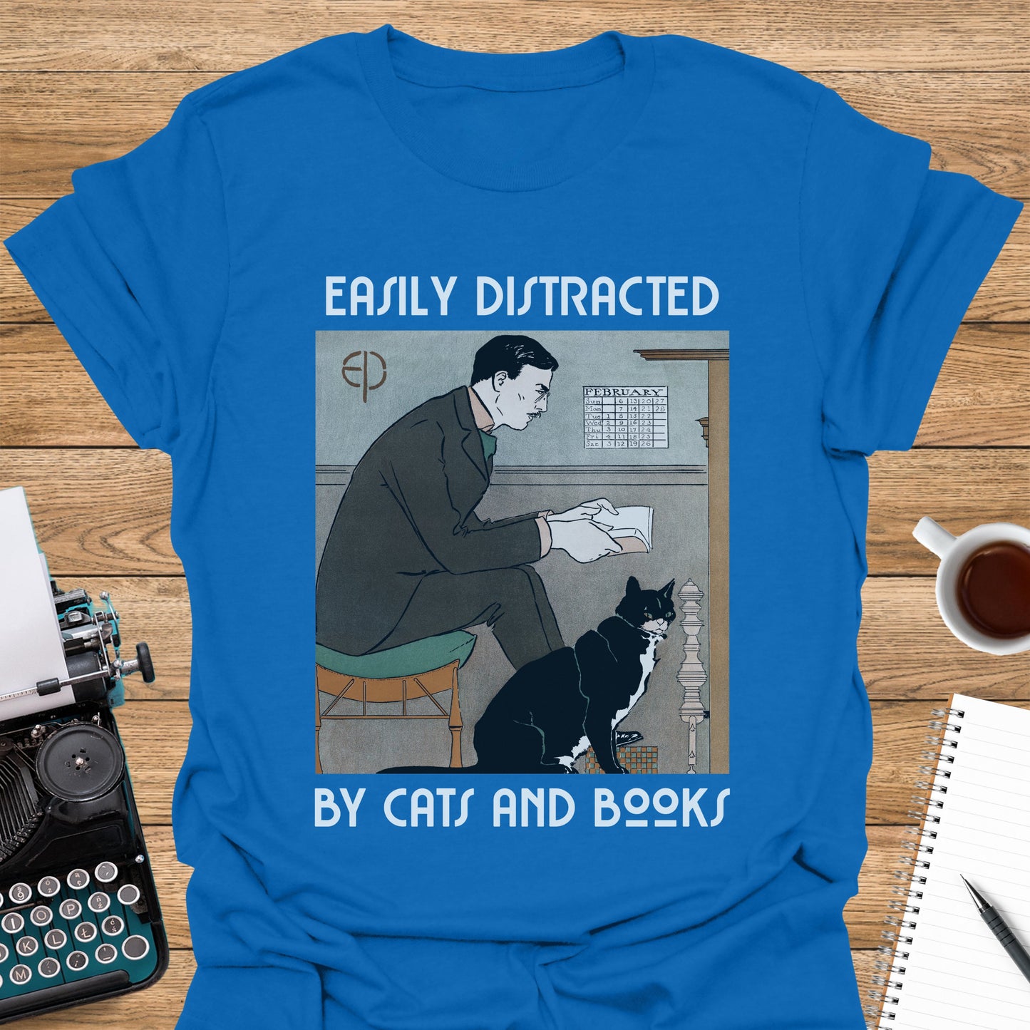 Easily Distracted By Cats and Books