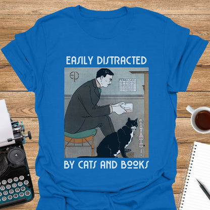Easily Distracted By Cats and Books