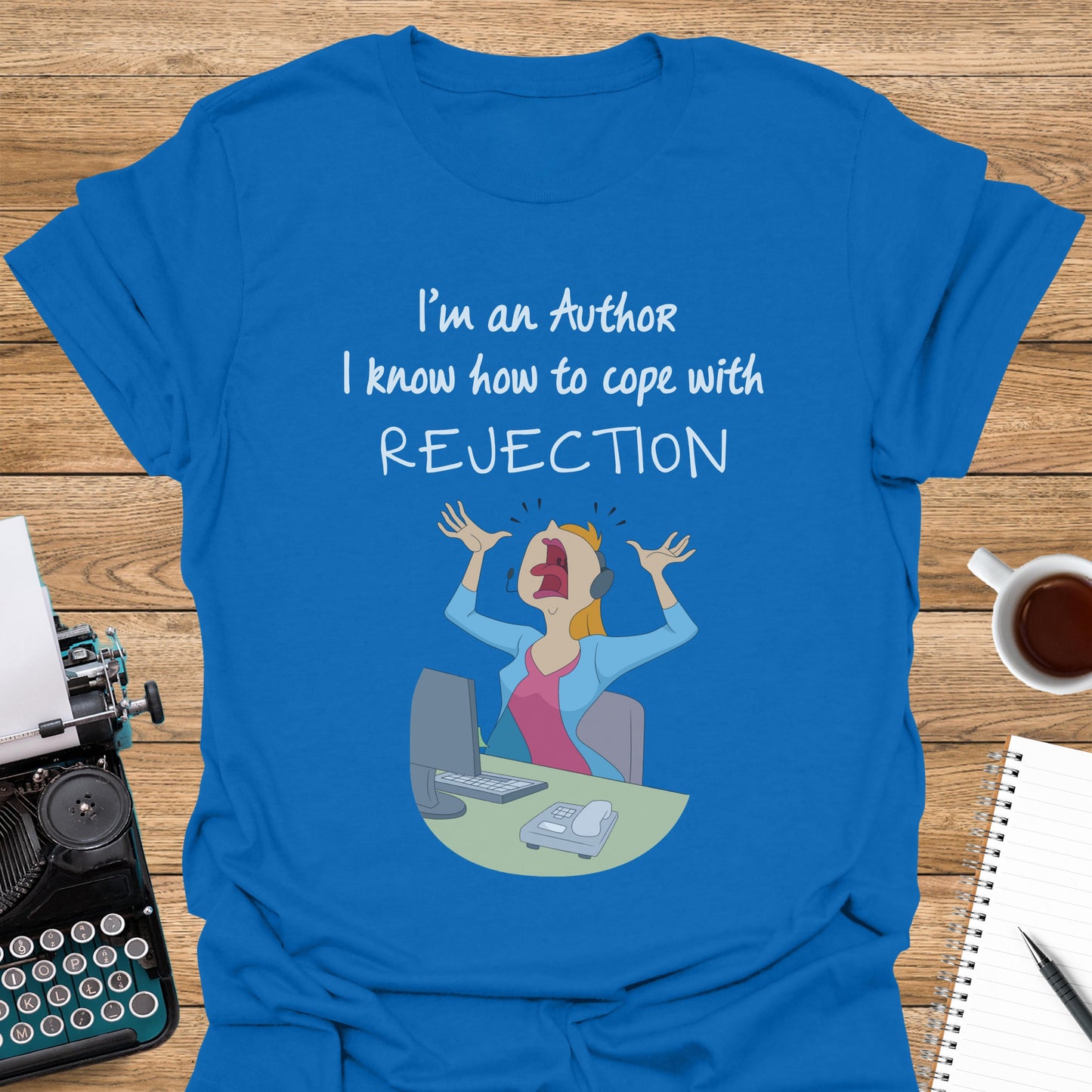 I'm an Author. I know How to Cope With Rejection.