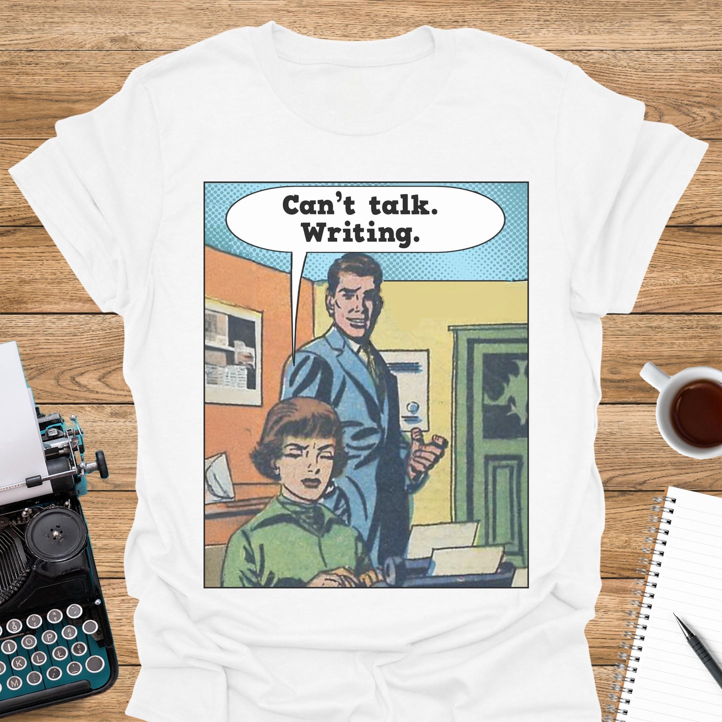 Can't Talk. Writing: Vintage Comic