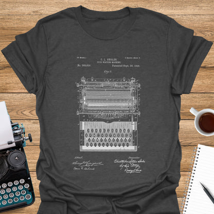 Typewriter Patent Sholes 1896