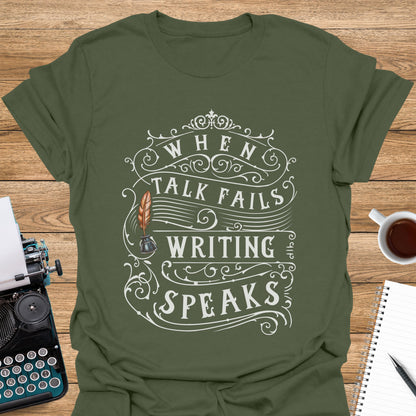 When Talk Fails, Writing Speaks