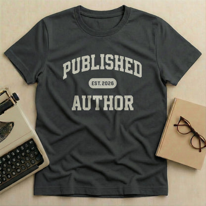 Published Author EST. 2026 T-Shirt for Writers