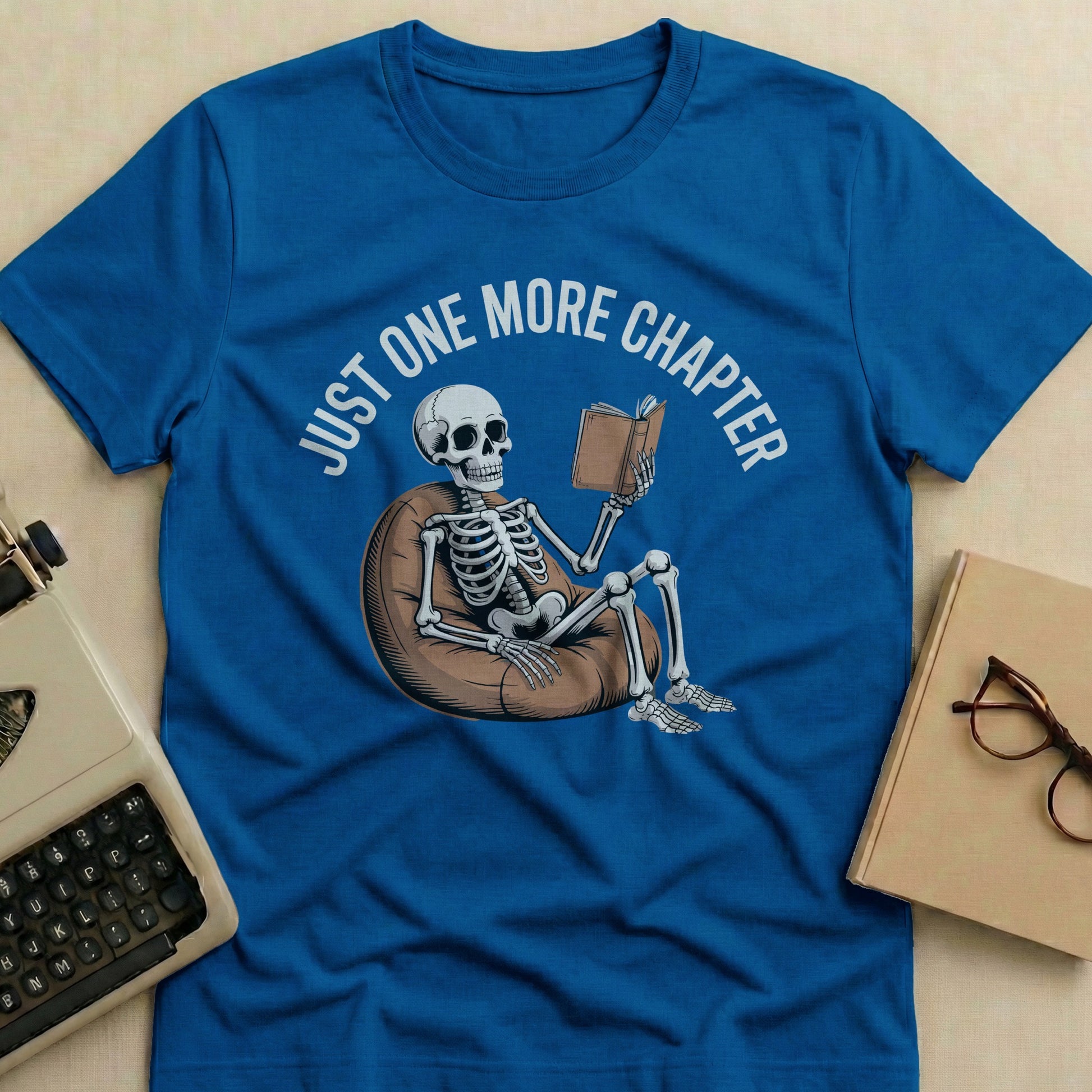 Just One More Chapter Skeleton T-Shirt