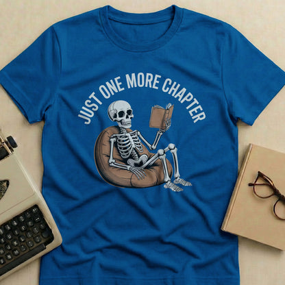 Just One More Chapter Skeleton T-Shirt